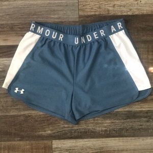 Blue Under Armor shorts